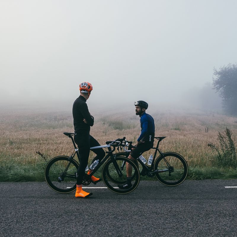 POC Thermal Bootie 2022 protezioni per scarponi da ciclismo arancio zink 8