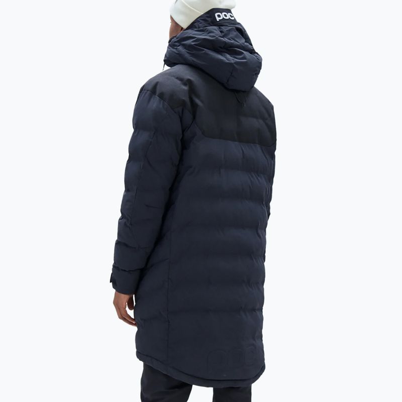 POC Loft Parka da uomo in piuma d'oca nero uranio 2