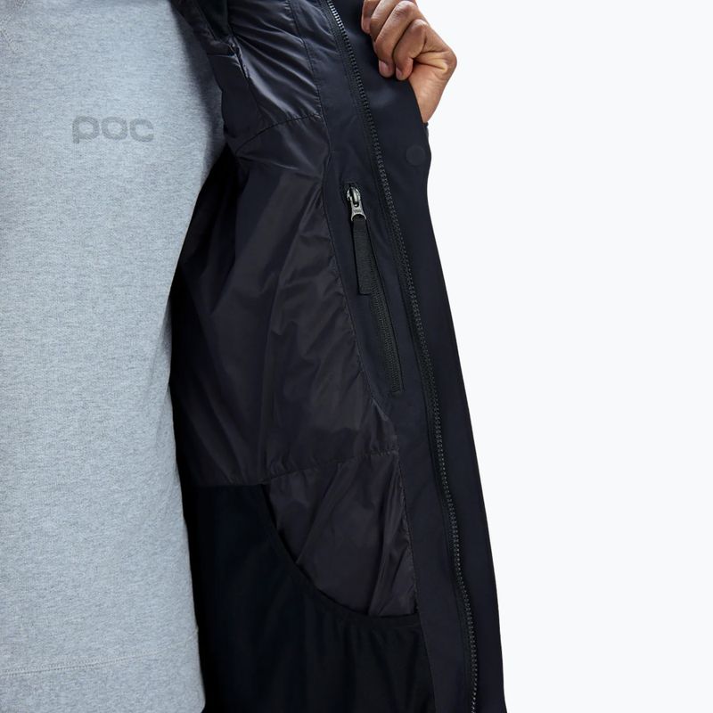 POC Loft Parka da uomo in piuma d'oca nero uranio 6