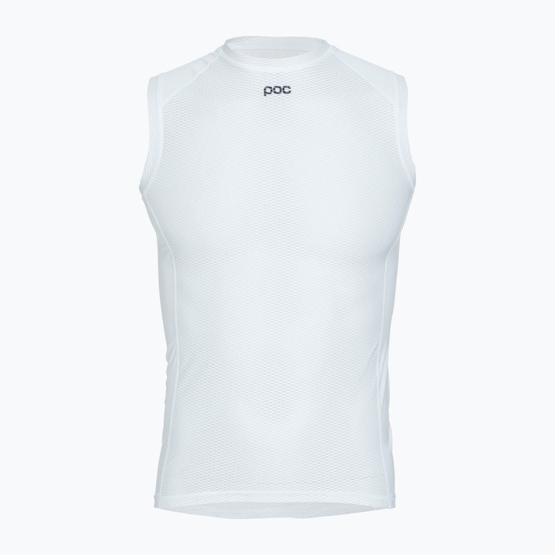 Maglia ciclismo uomo POC Essential Layer idrogeno bianco