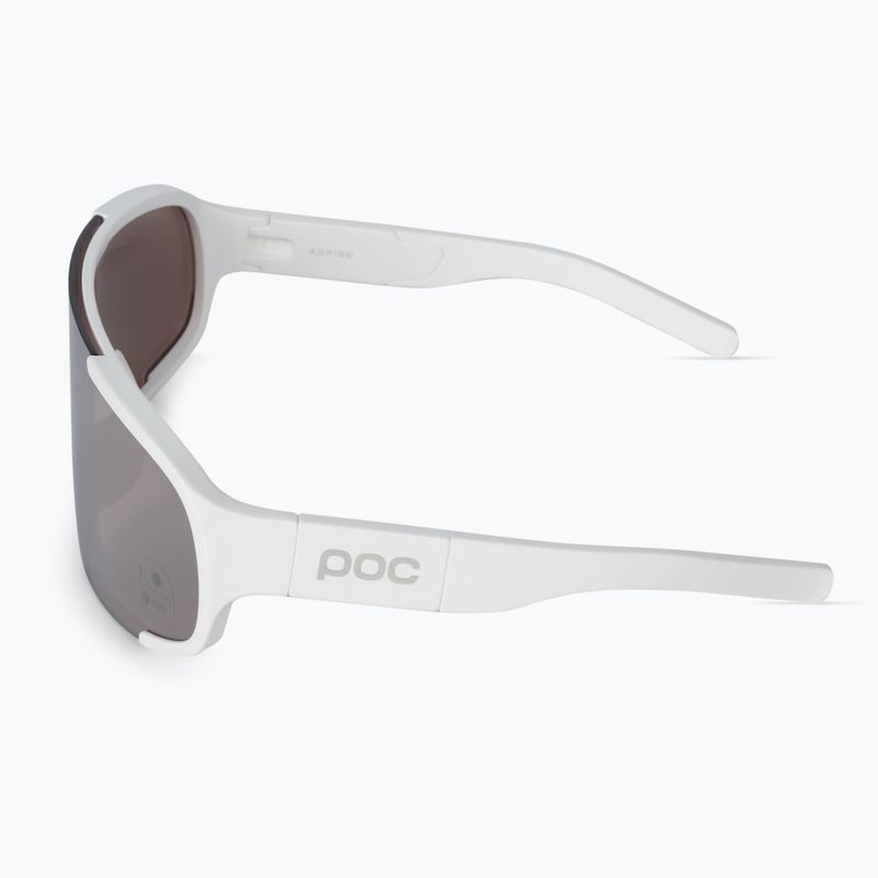 Occhiali da sole POC Aspire hydrogen white/clarity road silver 4