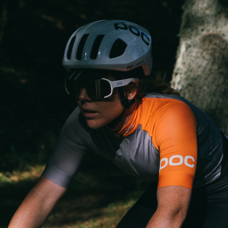 Occhiali da sole POC Aspire hydrogen white/clarity road silver 8