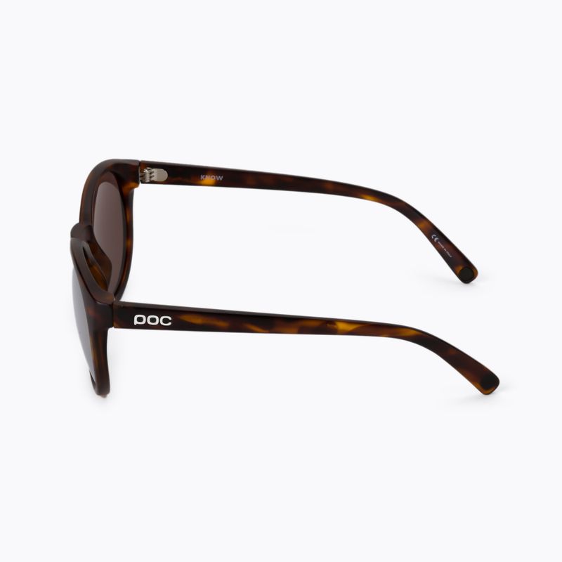 Occhiali da sole POC Know tartaruga marrone/clarity road argento 4