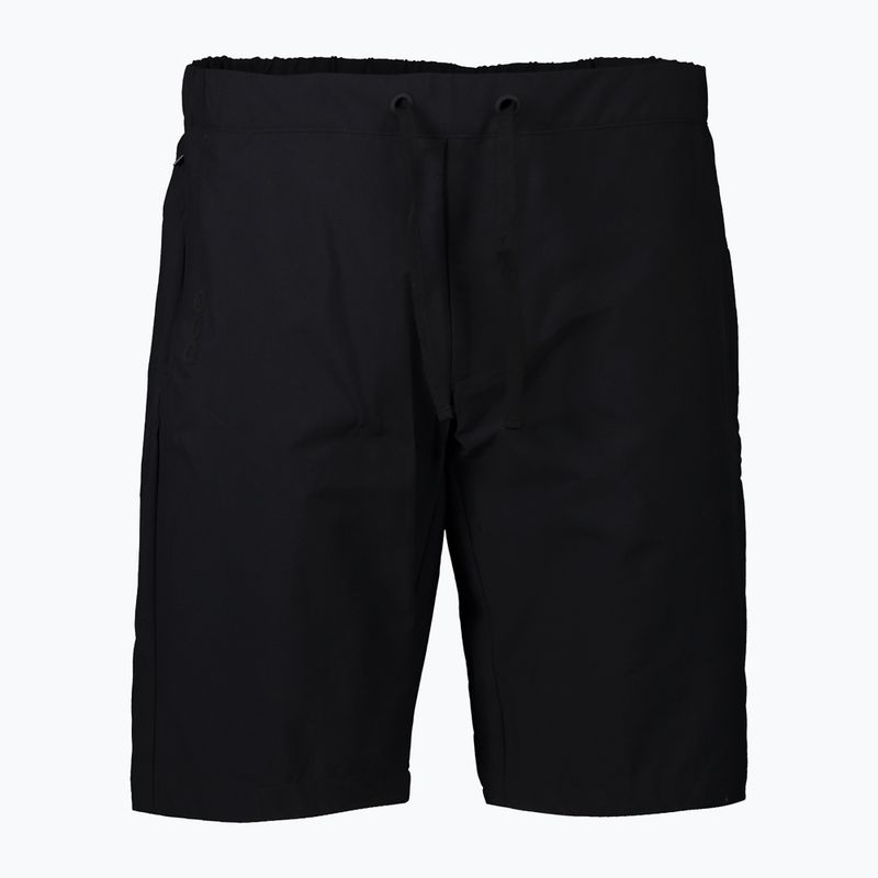 Pantaloncini da ciclismo da uomo POC Transcend nero uranio