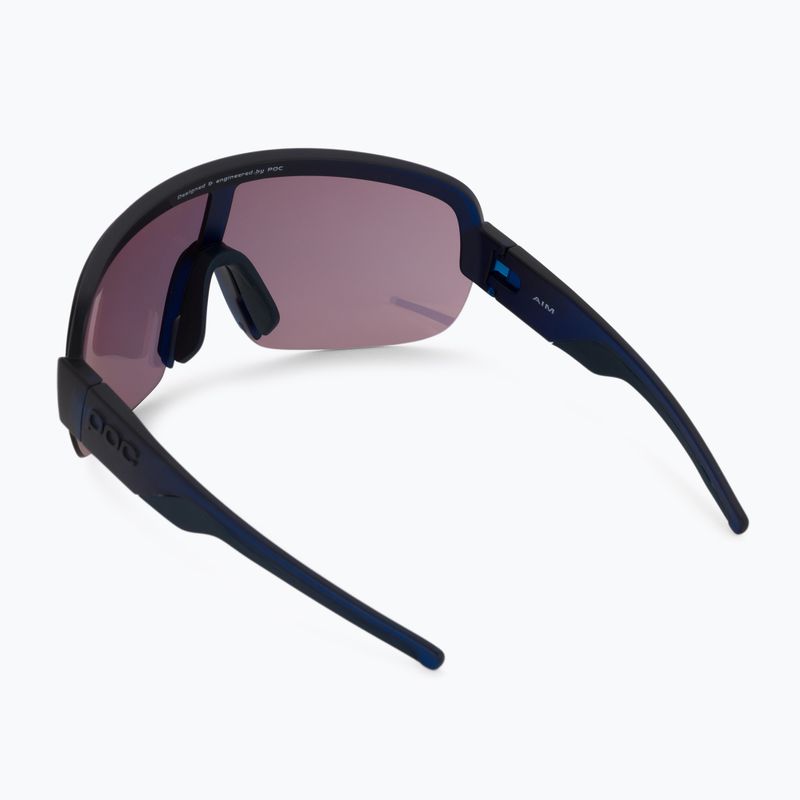 Occhiali da sole POC Aim lead blue/clarity road gold 2