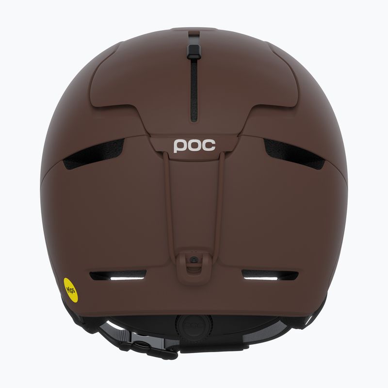 Casco da sci POC Obex MIPS bronzite brown matt 4