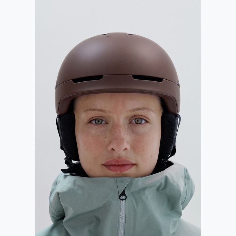 Casco da sci POC Obex MIPS bronzite brown matt 6