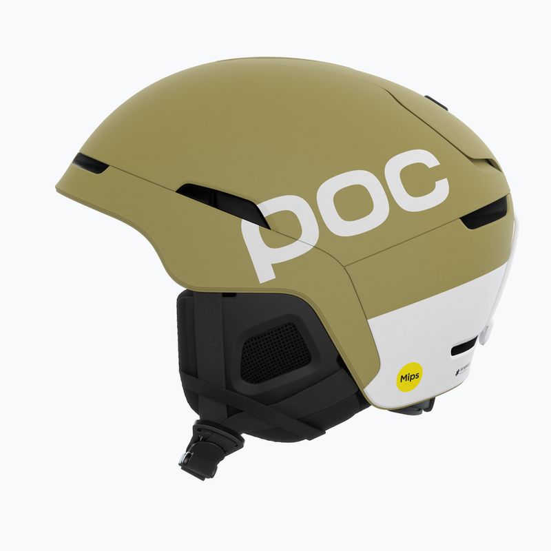 Casco da sci POC Obex BC MIPS olivine green matt 2