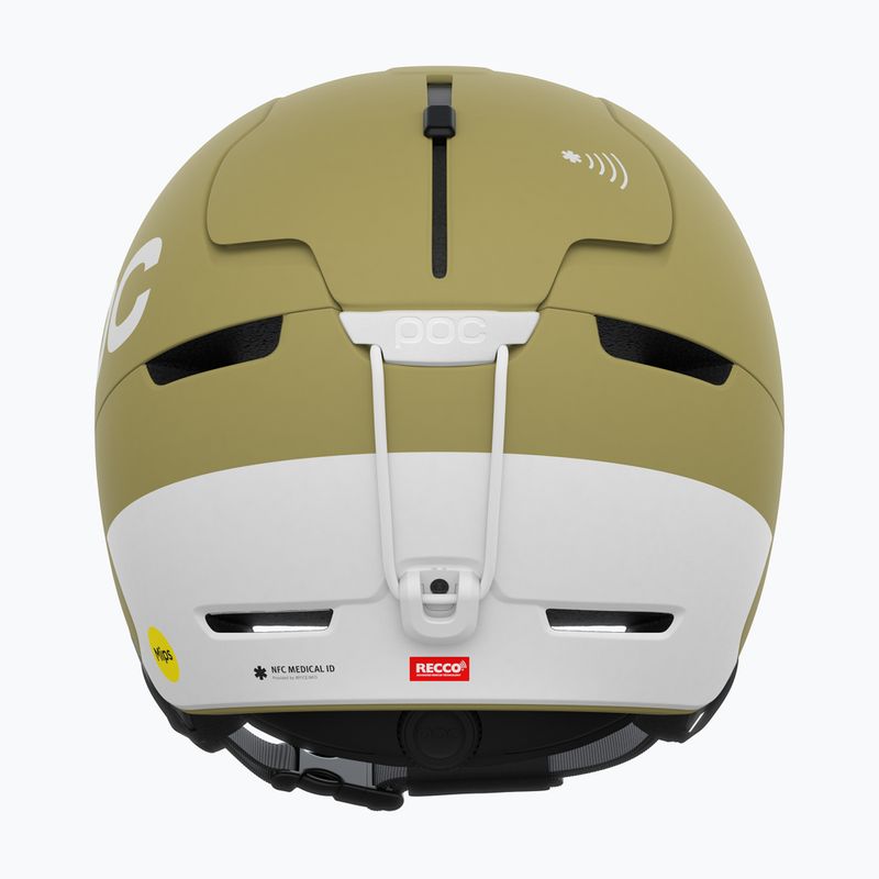 Casco da sci POC Obex BC MIPS olivine green matt 4
