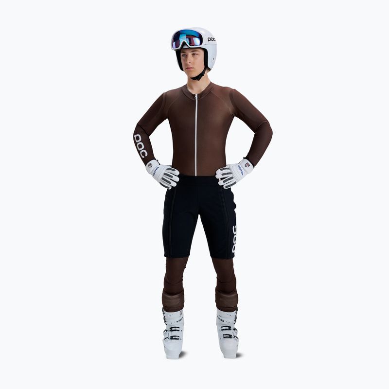 Pantaloni da sci da uomo POC Race Shorts uranium black 2