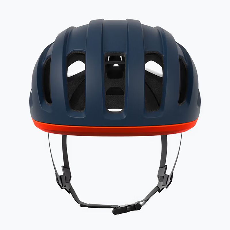 Casco da ciclismo POC Amidal apatite navy matt/orange matt/hydrogen white matt 2