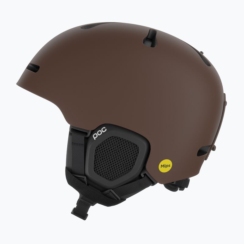 Casco da sci POC Fornix MIPS bronzite brown matt 2