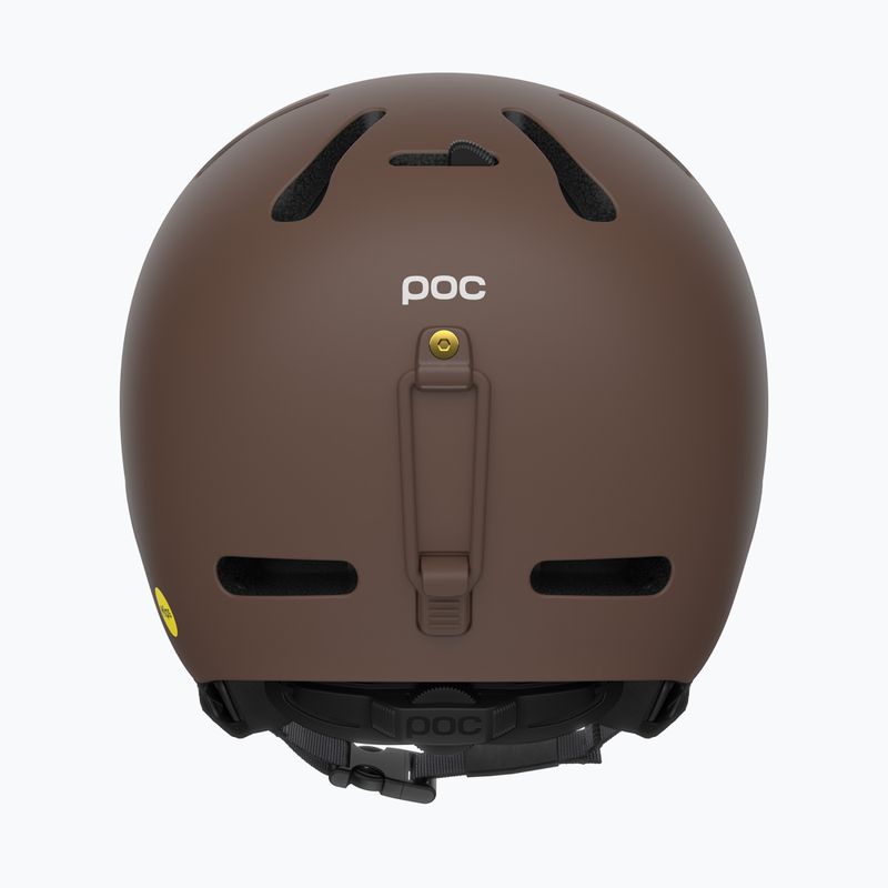 Casco da sci POC Fornix MIPS bronzite brown matt 4