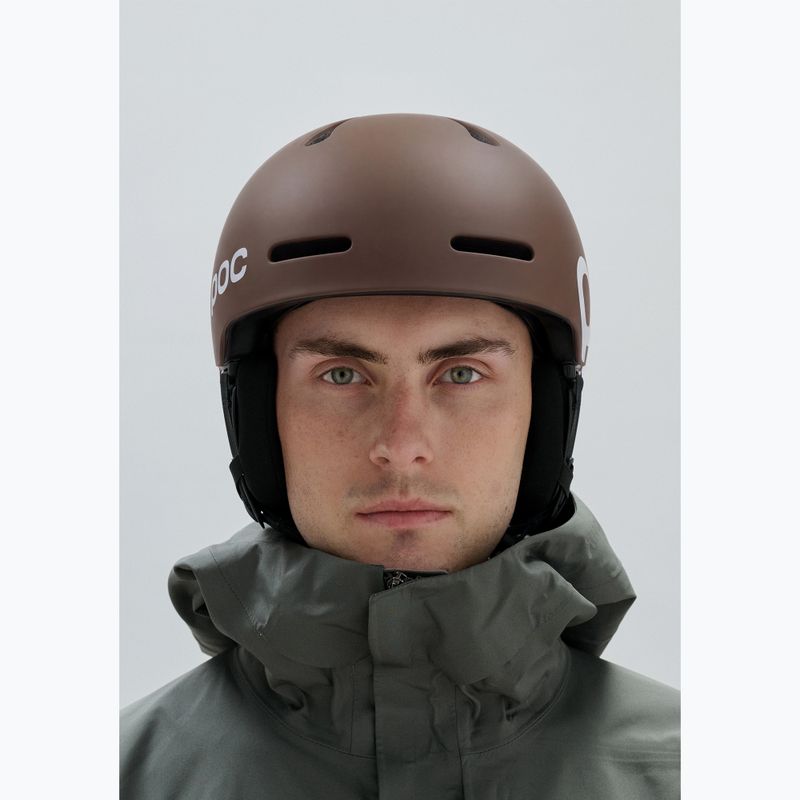 Casco da sci POC Fornix BC bronzite brown matt 5