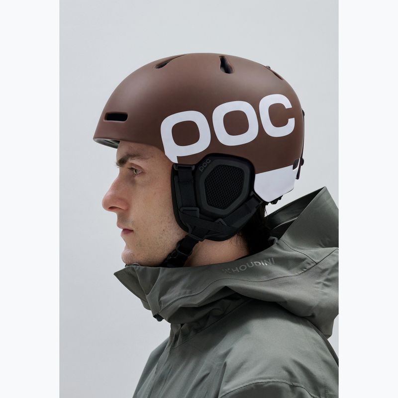 Casco da sci POC Fornix BC bronzite brown matt 6