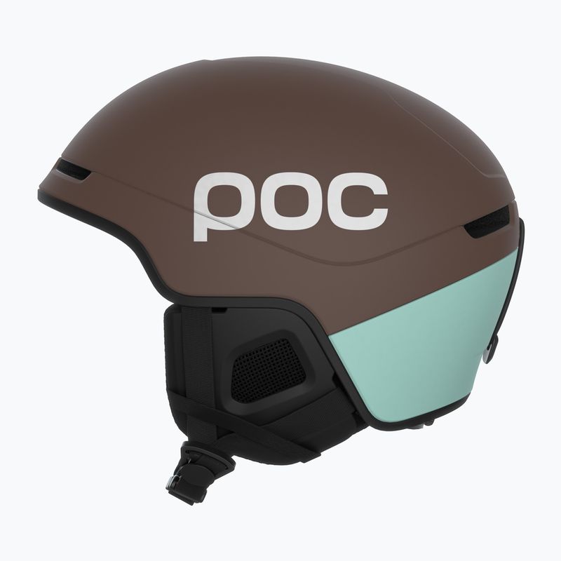 Casco da sci POC Obex Contour bronzite brown matt/lazurite blue matt 2