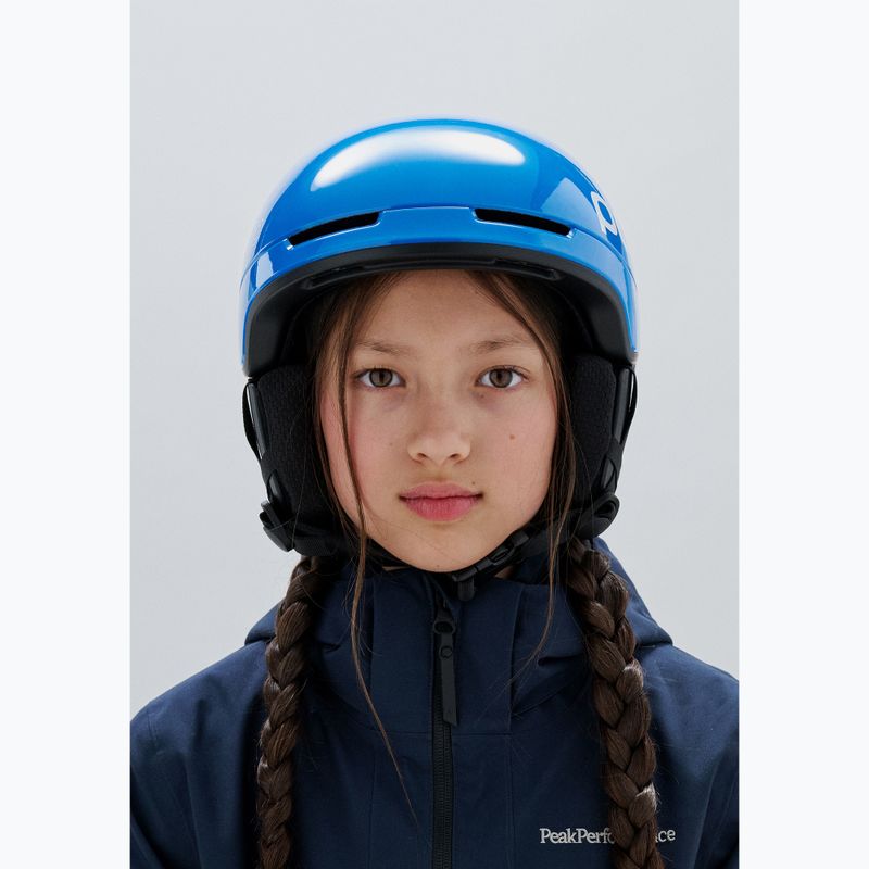 Casco da sci per bambini POC Pocito Obex MIPS Jr fluorescent blue 6