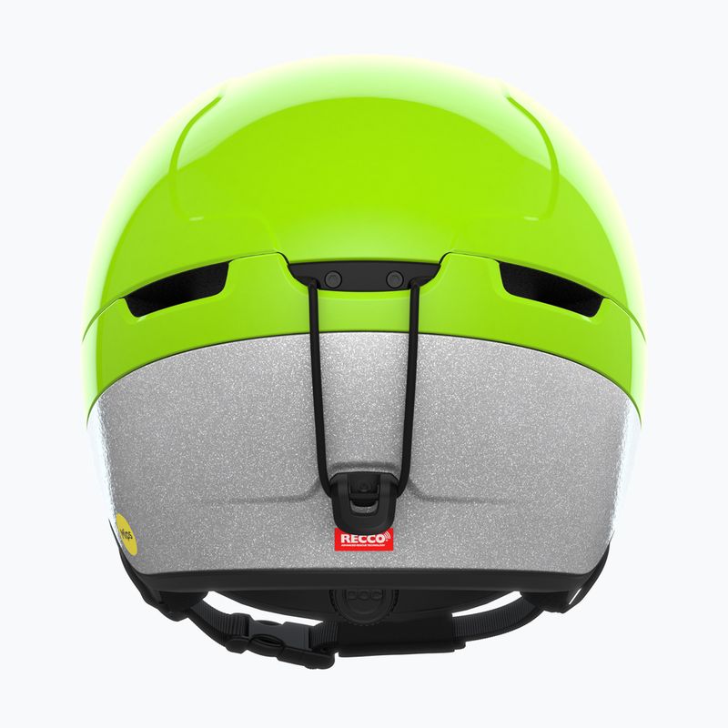 Casco da sci per bambini POC Pocito Obex MIPS Jr fluorescent yellow/green 4