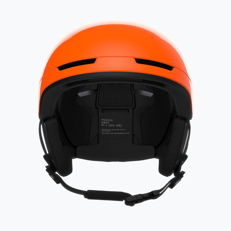 Casco da sci per bambini POC Pocito Obex MIPS Jr fluorescent orange 3