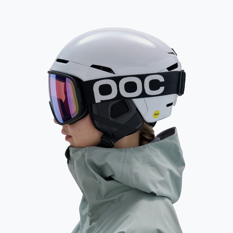 Maschera da sci POC Vitrea Mid uranium black/partly sunny blue 6