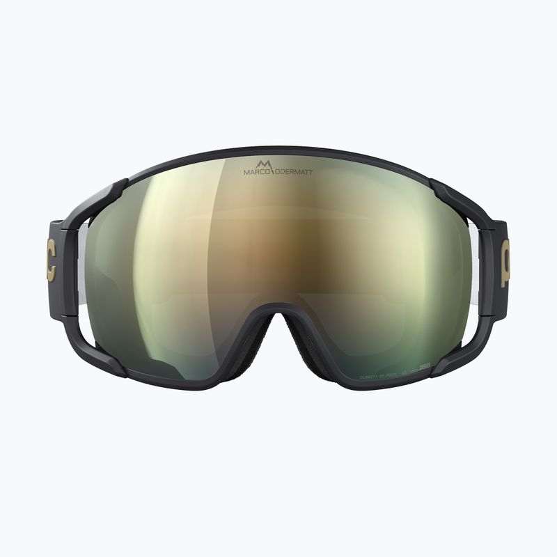 Maschera da sci POC Zonula Race Marco Odermatt Ed. S2+S1 uranium black/podium gold/sunny gold 2