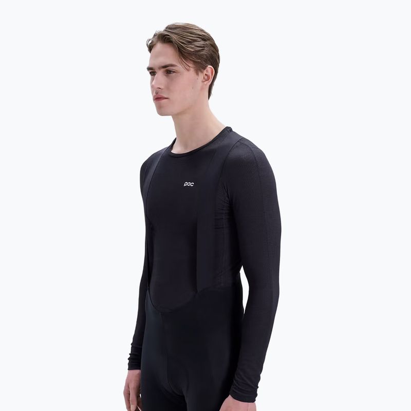 Longsleeve da ciclismo da uomo POC Layer Mid Jersey uranium black 4