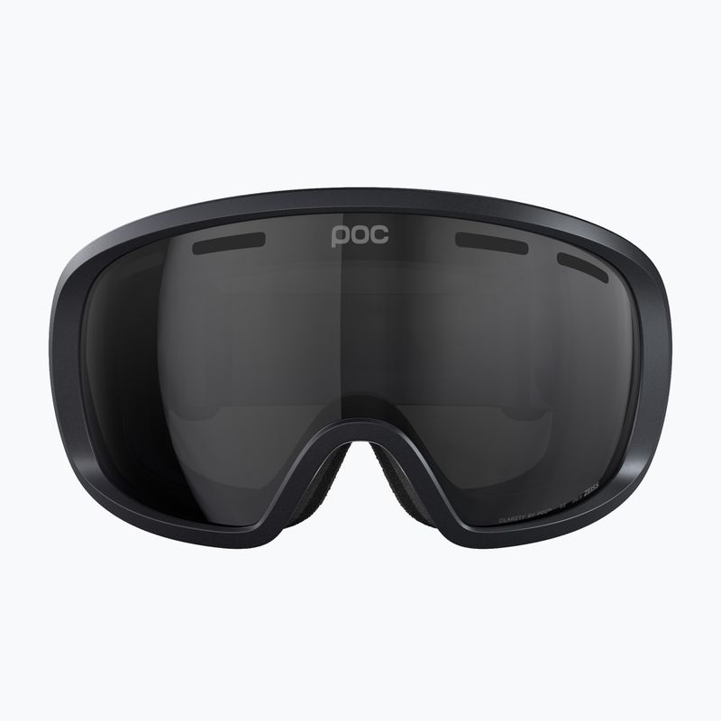 Maschera da sci POC Fovea uranium black/partly sunny grey 2