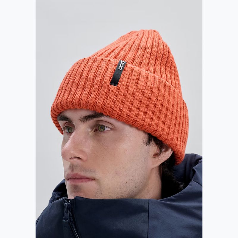 Cappello invernale POC Beanie agate red 2