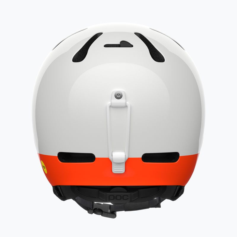 Casco da sci POC Fornix MIPS hydrogen white/fluorescent orange 4