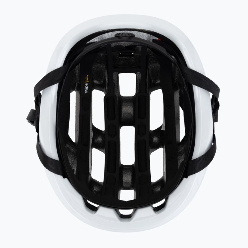 Casco da ciclismo POC Ventral Air MIPS hydrogen white/uranium black matt w. logo 5