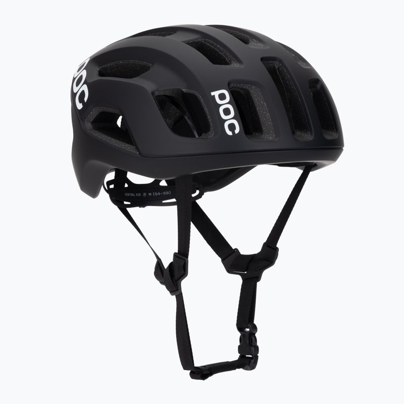 Casco da ciclismo POC Ventral Air MIPS uranium black matt/hydrogen white w. logo