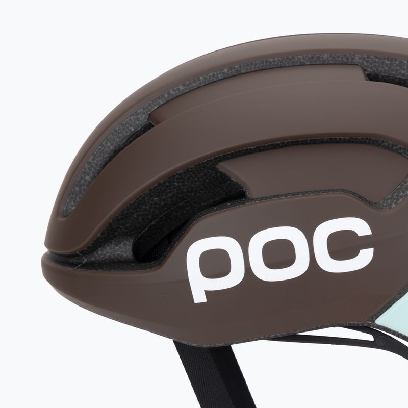 Casco da ciclismo POC Omne Air MIPS bronzite brown matt/lazurite blue matt 7
