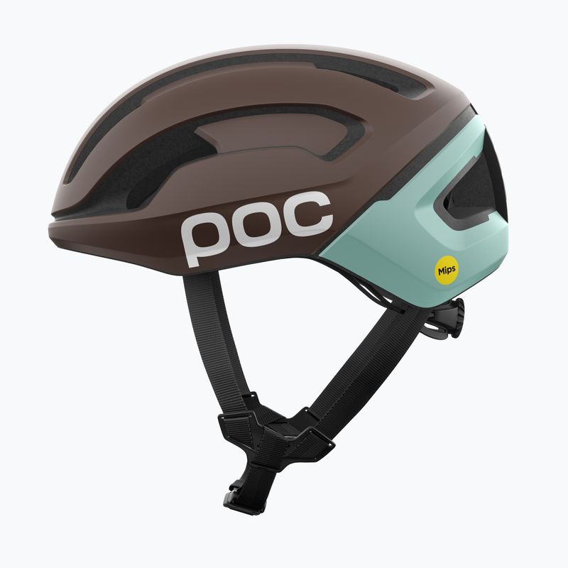 Casco da ciclismo POC Omne Air MIPS bronzite brown matt/lazurite blue matt 2