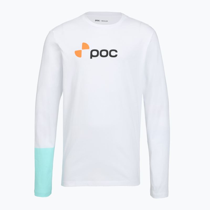 Maglia a maniche lunghe POC Tee hydrogen white/lazurite blue 3