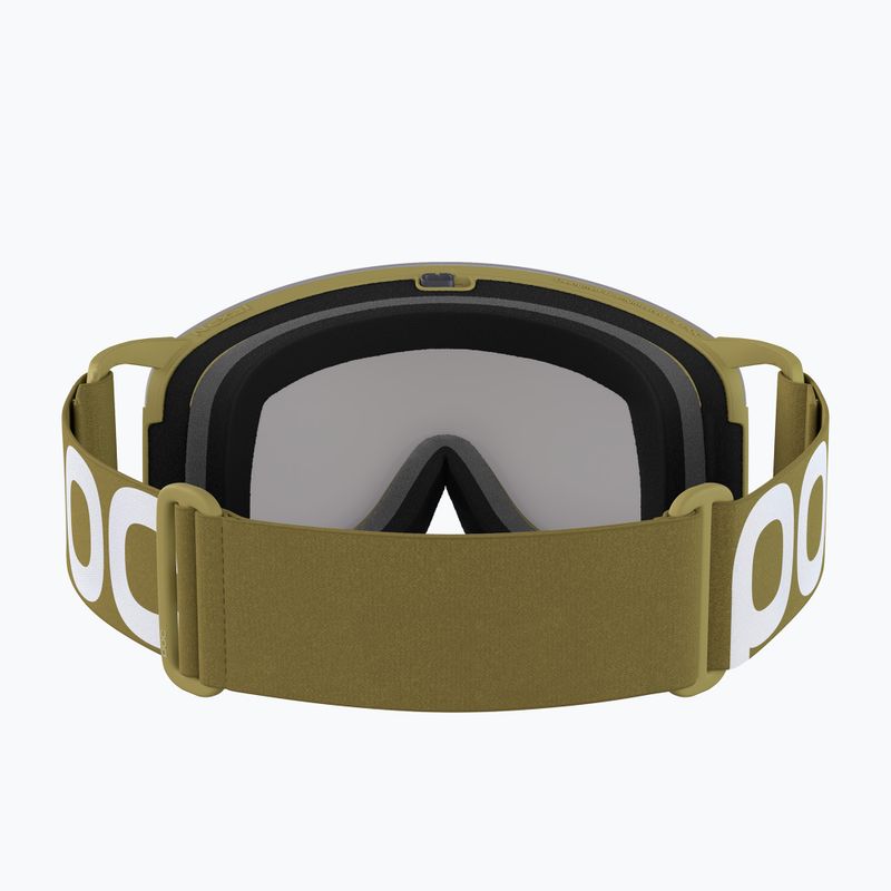 Maschera da sci POC Nexal olivine green/partly sunny rose gold 3