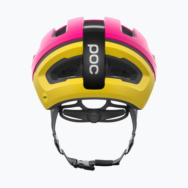 Casco da ciclismo POC Omne Air MIPS rhos red matt/citrine yellow matt 4