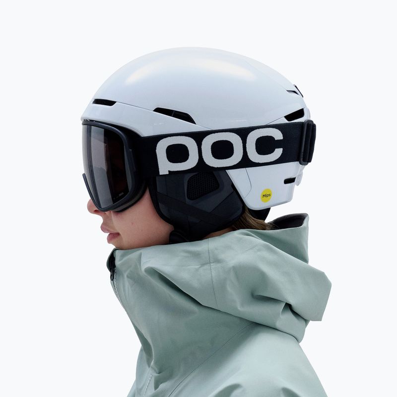 Maschera da sci POC Nexal Mid uranium black/partly sunny grey 6