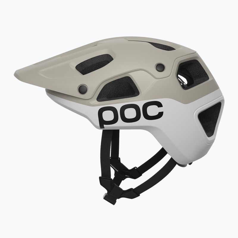Casco da ciclismo POC Cularis Pure mineral gray/hydrogen white matt 2