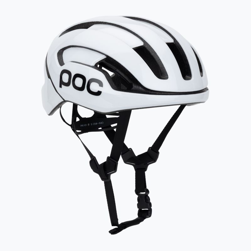 Casco da ciclismo POC Omne Air MIPS hydrogen white/uranium black matt w. logo