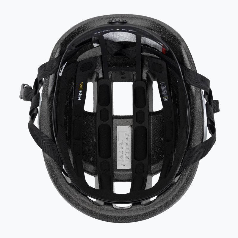 Casco da ciclismo POC Omne Air MIPS hydrogen white/uranium black matt w. logo 5
