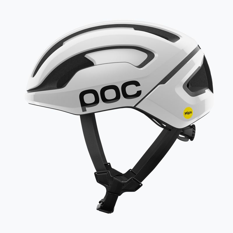 Casco da ciclismo POC Omne Air MIPS hydrogen white/uranium black matt w. logo 2