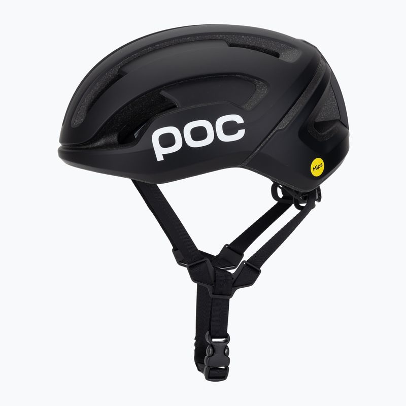 Casco da ciclismo POC Omne Air MIPS uranium black matt/hydrogen white w. logo 3