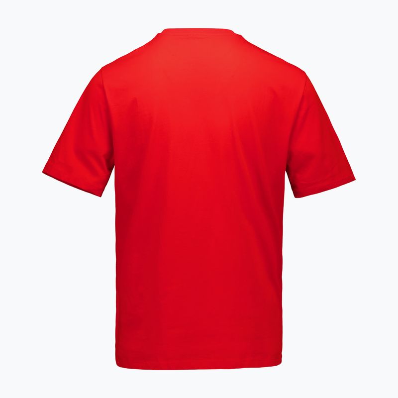 Maglietta POC Tee prismane red 2