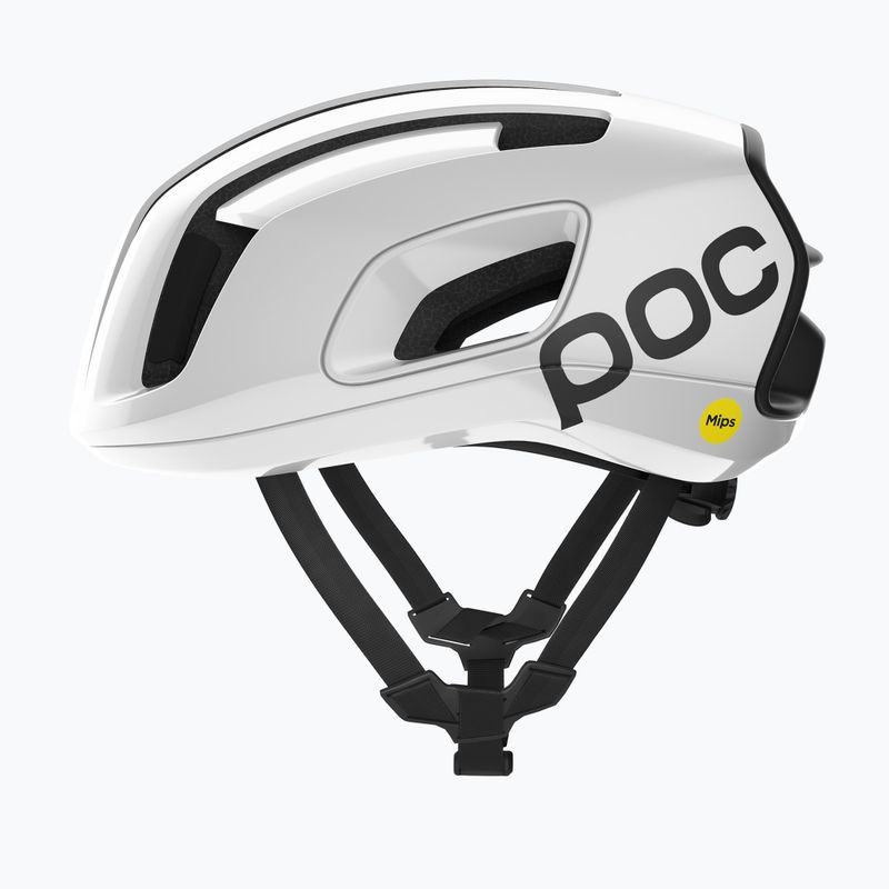 Casco da ciclismo POC Cytal hydrogen white/uraniumb black matt with logo 2