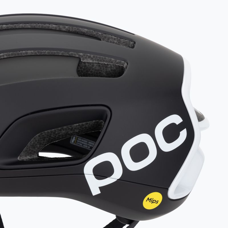 Casco da ciclismo POC Cytal uranium black matt/hydrogen white w. logo 7