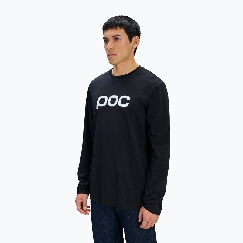 Maglia a maniche lunghe POC Tee uranium black 3