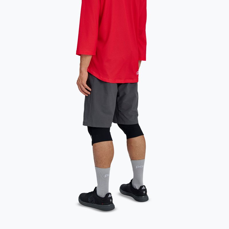 Pantaloncini da ciclismo da uomo POC Motion sylvanite grey 2