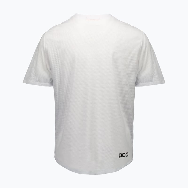 Maglietta da ciclismo da uomo POC Motion Air Jersey hydrogen white 4