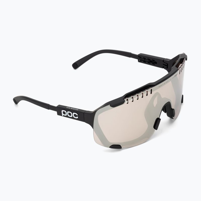 Occhiali da sole POC Devour Mid uranium black/clarity trail/partly sunny silver 2