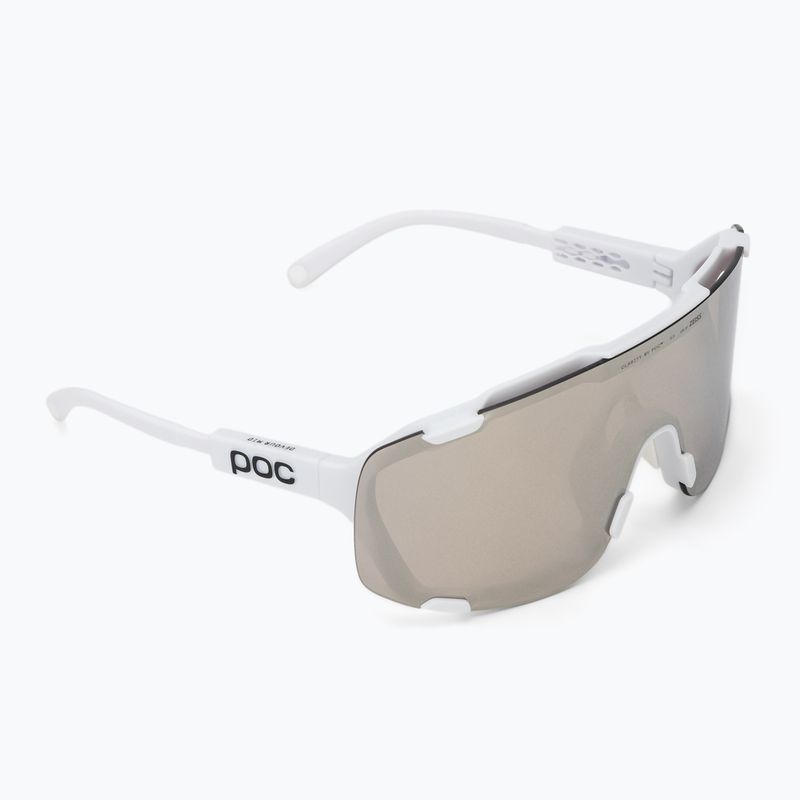 Occhiali da sole POC Devour Mid hydrogen white/clarity road/sunny silver 2